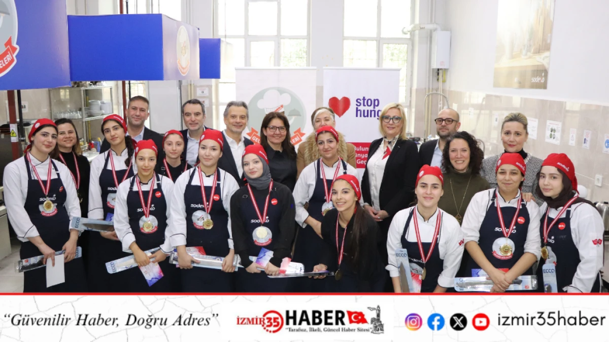 Sodexo&rsquo;nun &lsquo;Gelecek At&ouml;lyeleri&rsquo;, gen&ccedil; şeflerin &lsquo;tatlı&rsquo; rekabetine sahne oldu