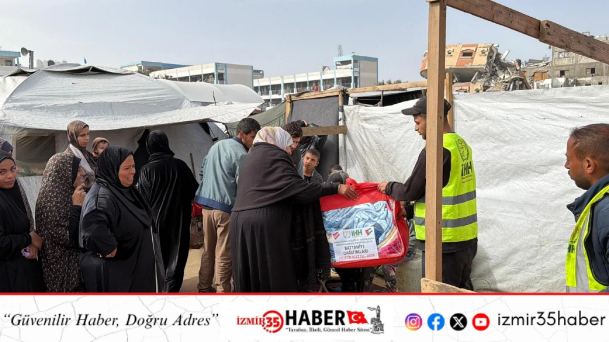 Soma Hasbihal Derneği&rsquo;nden Gazze&rsquo;ye Kış Desteği: Battaniyeler İhtiya&ccedil; Sahiplerine Ulaştı