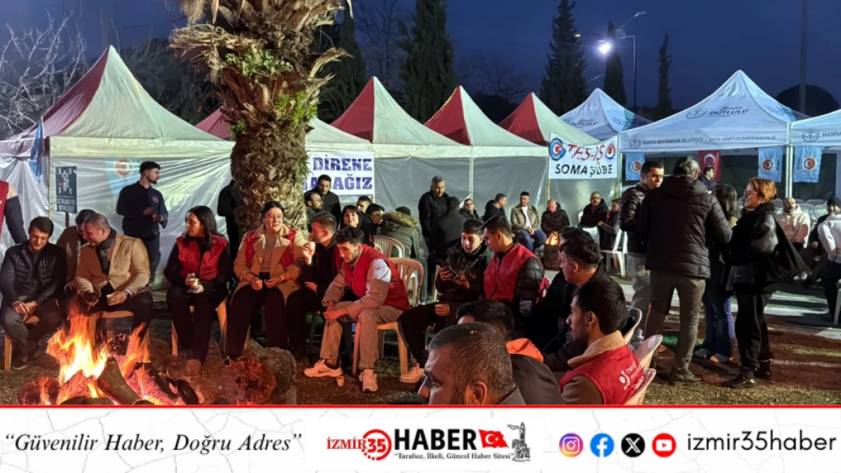 Soma Termik Santrali'nde iş&ccedil;iler sokağa indi