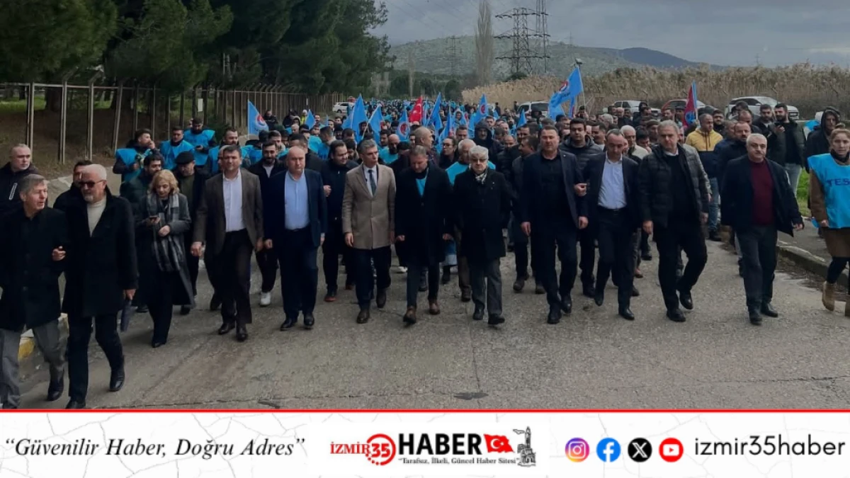 SOMA TERMİK&rsquo;TE FAALİYET DURDURMA KARARI SONRASI İŞ&Ccedil;İLER Y&Uuml;R&Uuml;Y&Uuml;Ş YAPTI