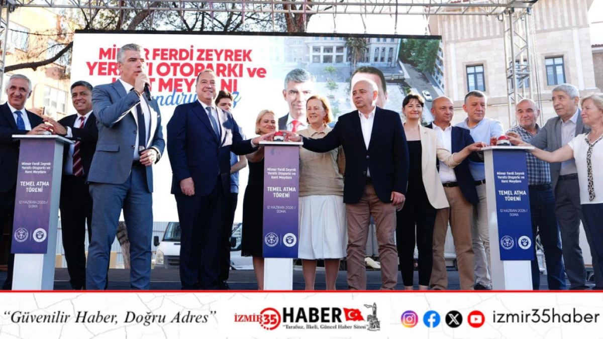 Soma&rsquo;ya 100 Milyon Liralık Meydan ve Otopark Kazandırılıyor