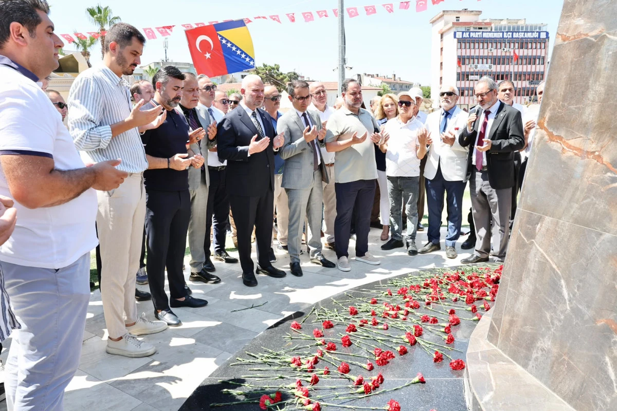 Srebrenitsa Soykırımı kurbanları, Menemen'de anıldı