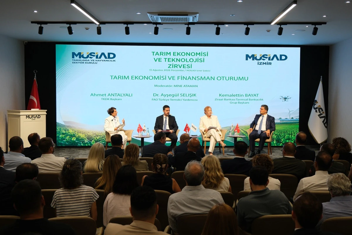 Tarım Ekonomisi ve Teknolojisi Zirvesi M&Uuml;SİAD İzmir Ev Sahipliğinde Ger&ccedil;ekleştirildi