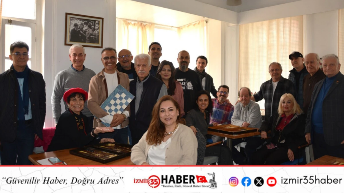 TAVLA TURNUVASINDA DOYASIYA REKABET, KEYİFLİ ANLAR YAŞANDI