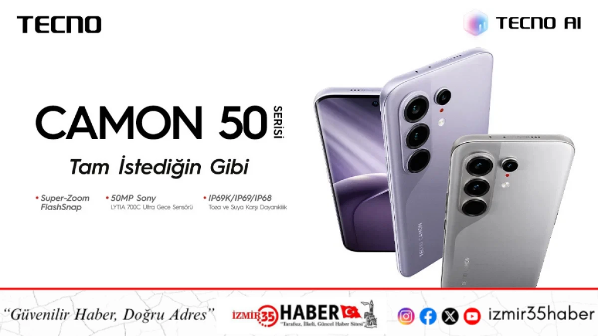 TECNO CAMON 50 Ultra 5G T&uuml;rkiye'de Satışta!
