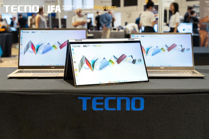 TECNO, IFA ShowStoppers&reg; 2026&rsquo;da Yeni MEGABOOK Diz&uuml;st&uuml; Bilgisayarlarını ve Yeni Telefonlarını Sergiledi