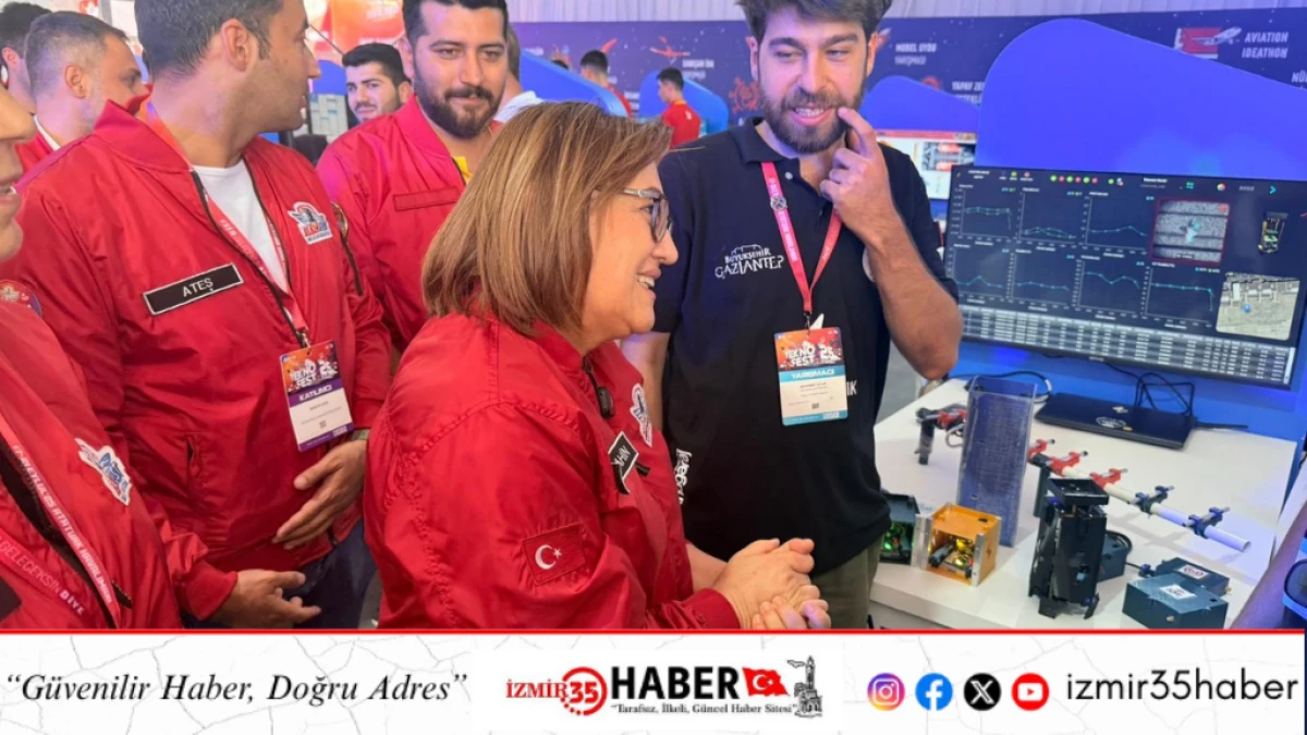 TEKNOFEST 2025&rsquo;TE GAZİANTEP B&Uuml;Y&Uuml;KŞEHİR DAMGASI!