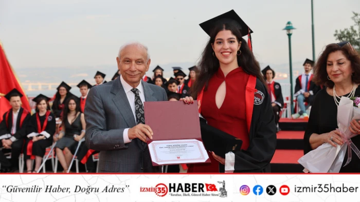 TEV İNAN&Ccedil; LİSESİ'NDE MEZUNİYET HEYECANI