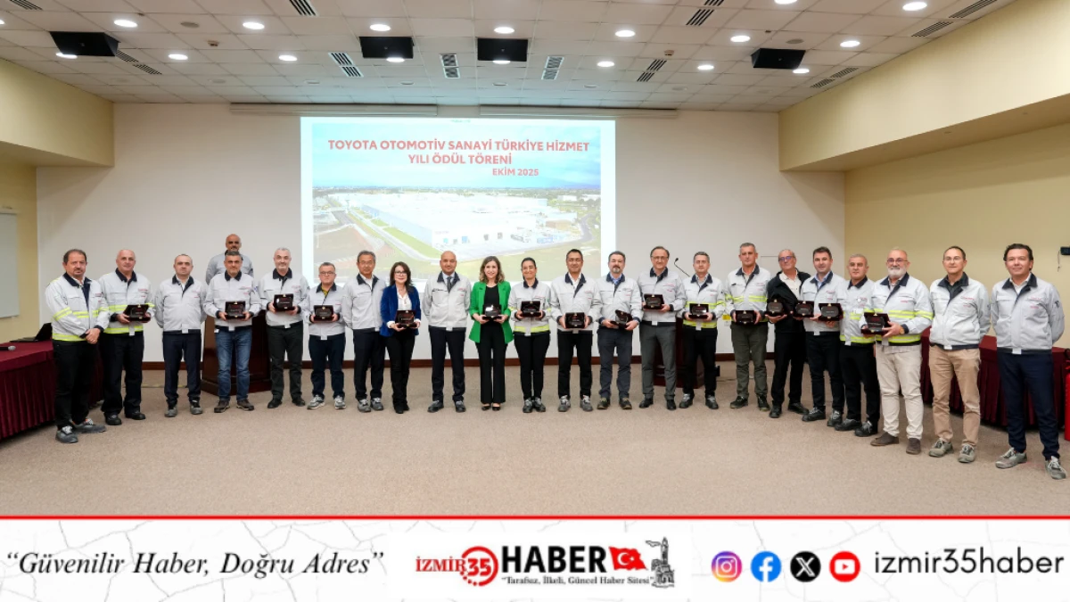 Toyota Türkiye, 388 çalışanını   ‘Hizmet Yılı’ ödülleriyle onurlandırdı
