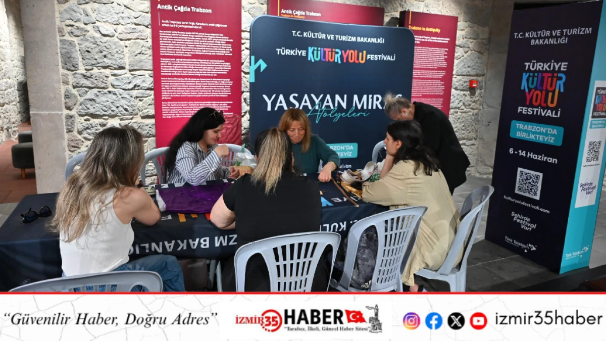 TRABZON'UN K&Ouml;KL&Uuml; ZANAATLARI FESTİVALDE HAYAT BULDU