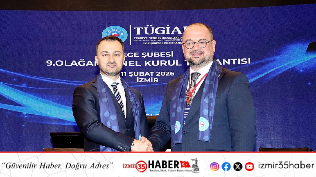 T&Uuml;GİAD Ege Şubesi&rsquo;nde Bayrak Değişimi