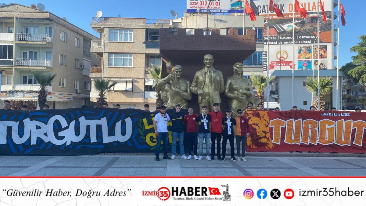 Turgutlu&rsquo;da Derbi &Ouml;ncesi Dostluk Mesajı
