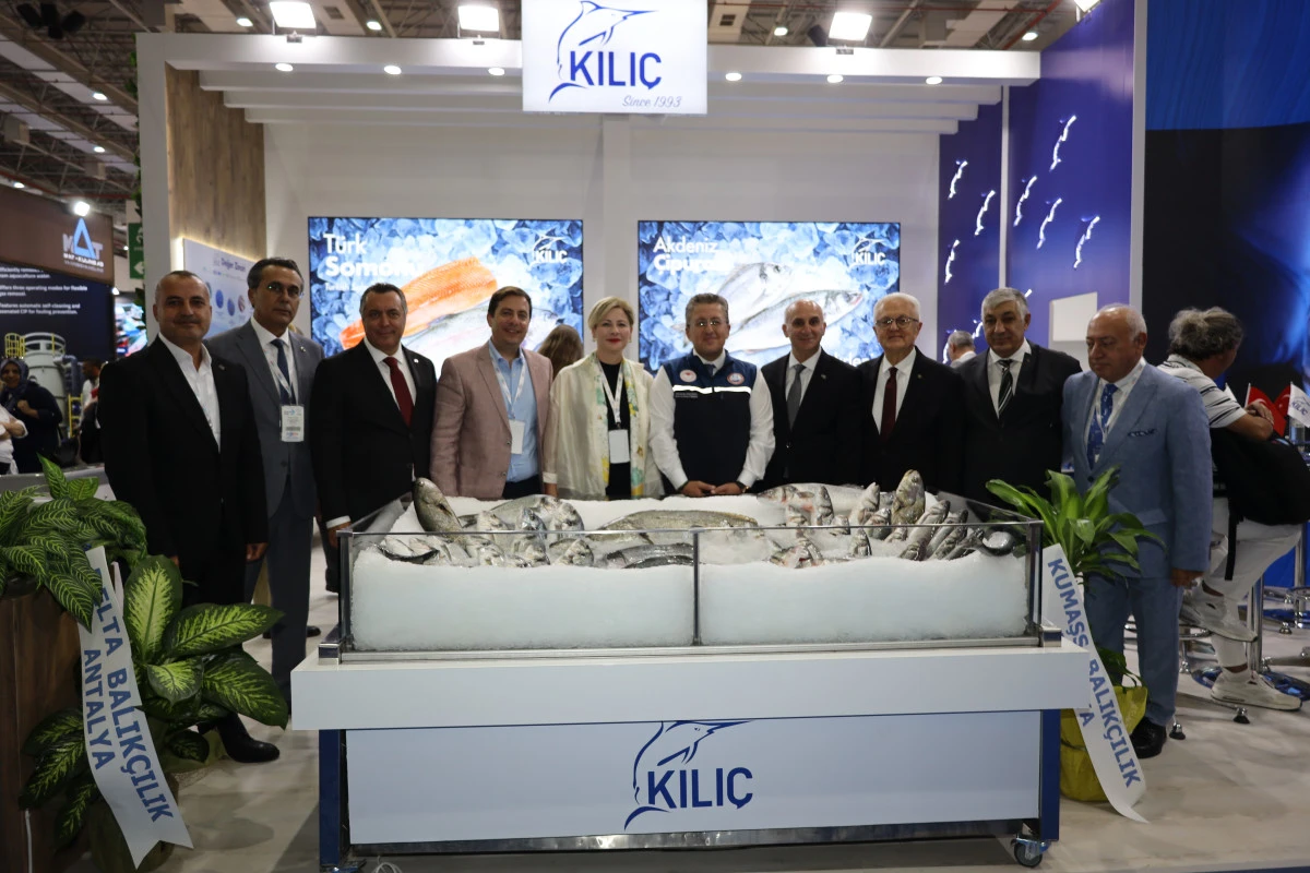 T&uuml;rk balıkları Future Fish Eurasia&rsquo;da g&ouml;r&uuml;c&uuml;ye &ccedil;ıktı