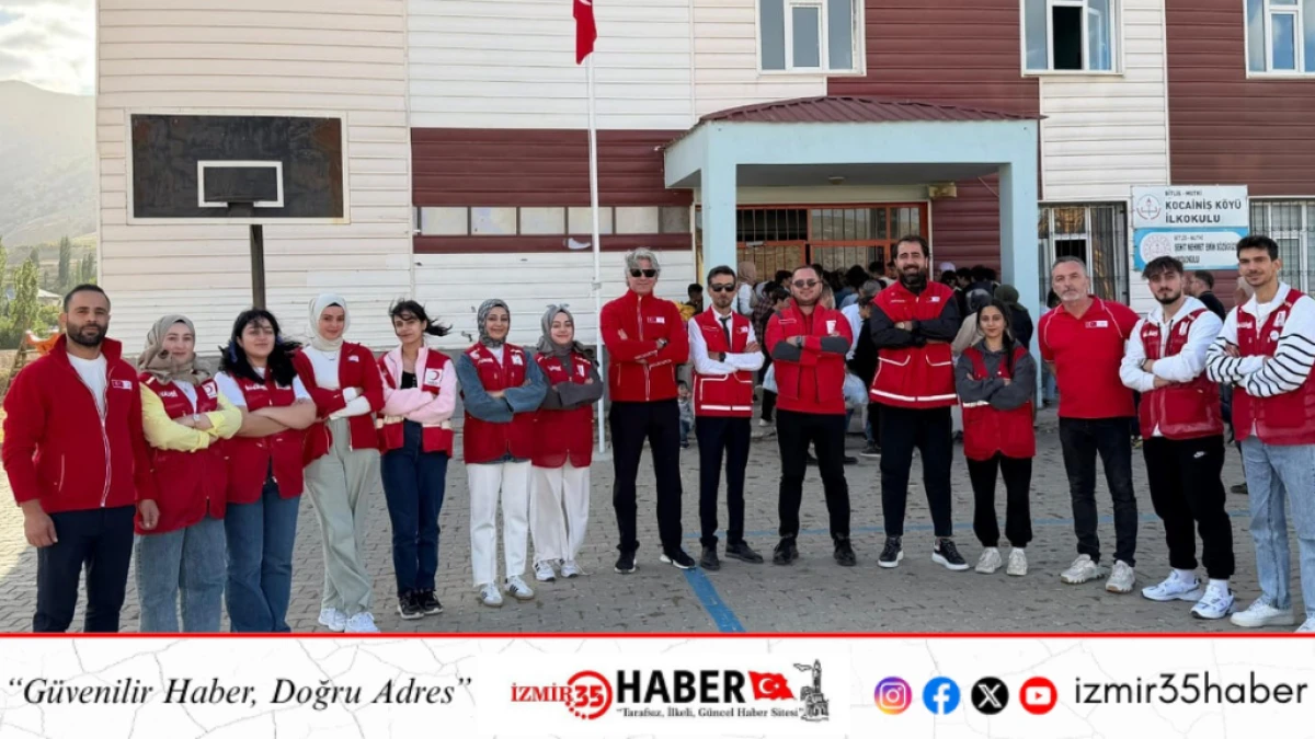 Türk Kızılay İzmir’den Bitlis’e Umut Yolculuğu