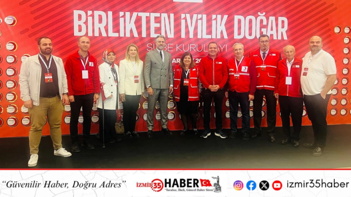 T&uuml;rk Kızılay Şube Kurultayı&rsquo;nda Urla&rsquo;ya Gurur Veren B&uuml;y&uuml;k Başarı