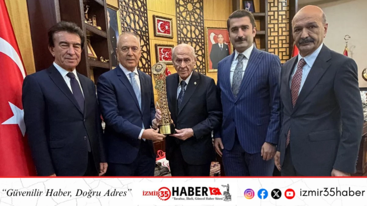 Türkiye Bisiklet Federasyonu’ndan MHP Genel Başkanı Devlet Bahçeli’ye Ziyaret