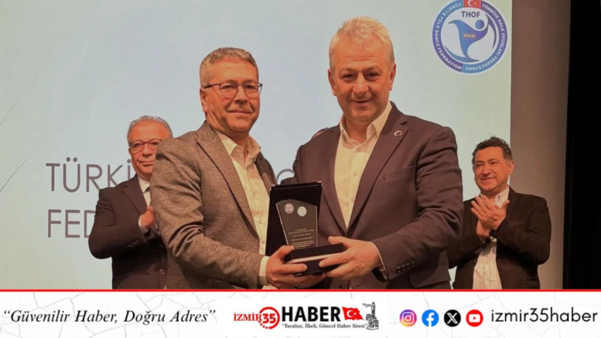 T&uuml;rkiye Halk Oyunları Federasyonu Başkanı H&uuml;seyin G&uuml;ler E&Uuml;&rsquo;ye konuk oldu