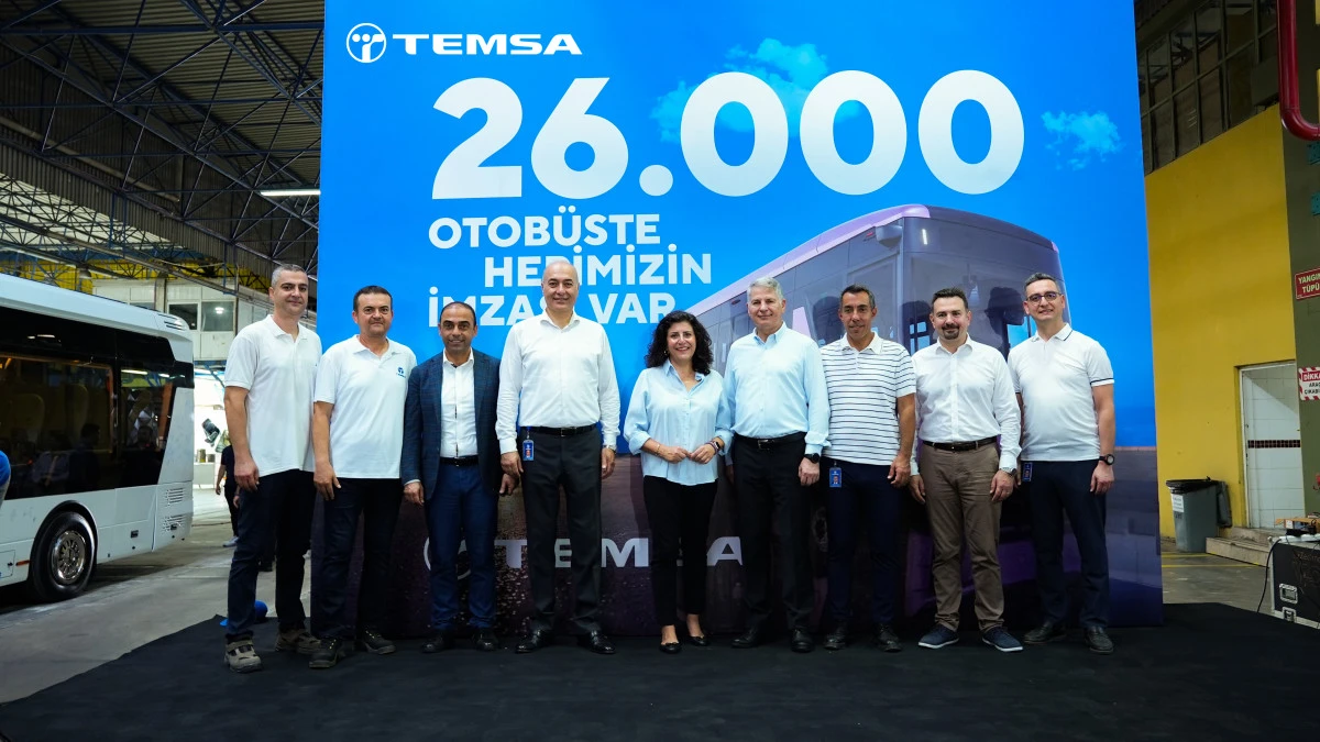 T&uuml;rkiye&rsquo;den D&uuml;nya Yollarına: TEMSA&rsquo;nın 26 Bininci Otob&uuml;s&uuml; Avenue Neo Banttan İndi