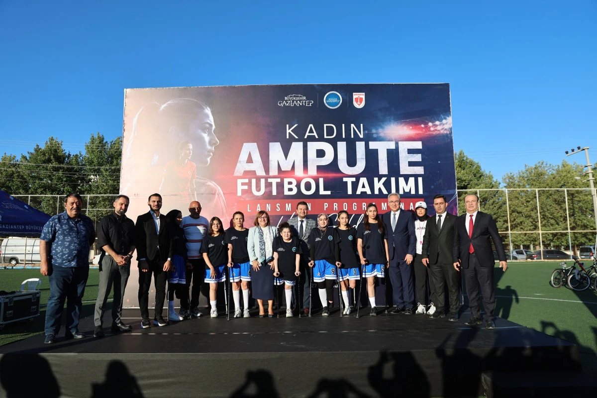T&Uuml;RKİYE'NİN İLK KADIN AMPUTE TAKIMI GAZİ ŞEHİR'DE!