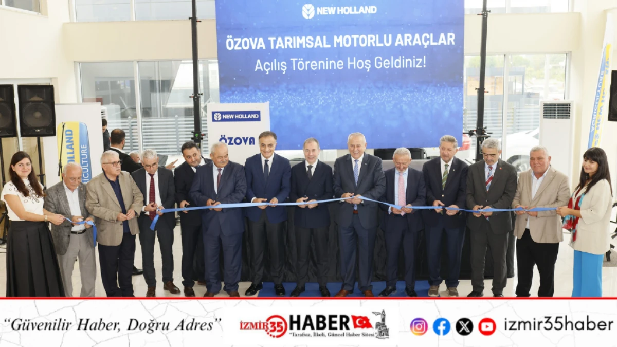 TürkTraktör 3S Plaza Ağı Genişliyor: Özova Tarımsal Motorlu Araçlar New Holland 3S Plaza Açıldı