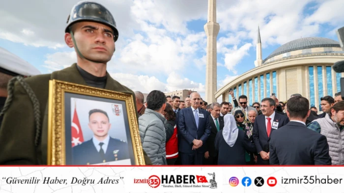 Üç şehidimiz de Ankara'da son yolculuğuna uğurlandı