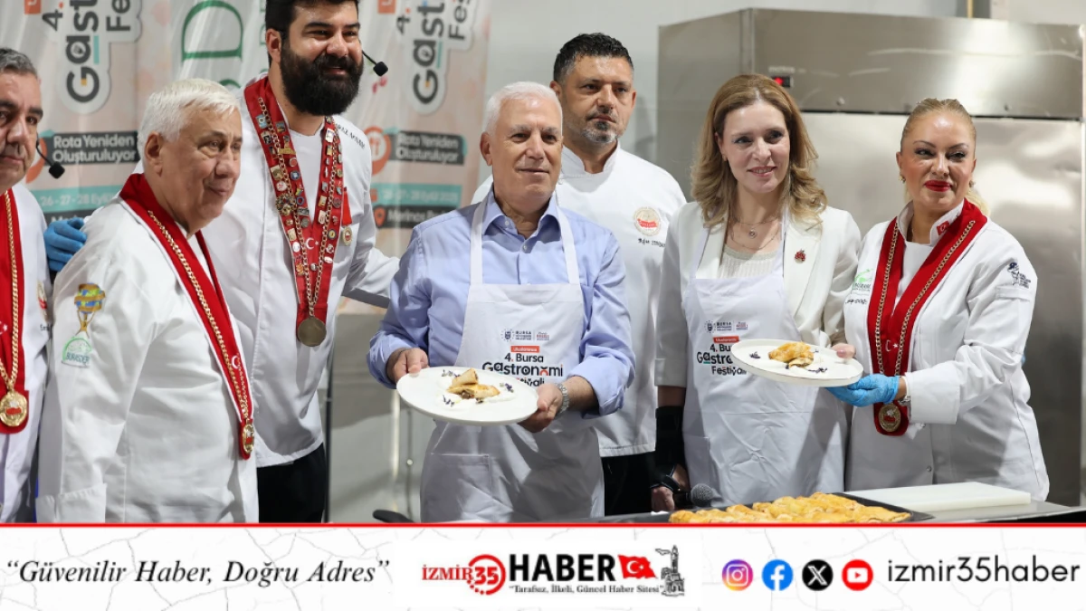 Uluslararası 4.Bursa Gastronomi Festivali 1 Milyon Kişiyi Ağırladı!