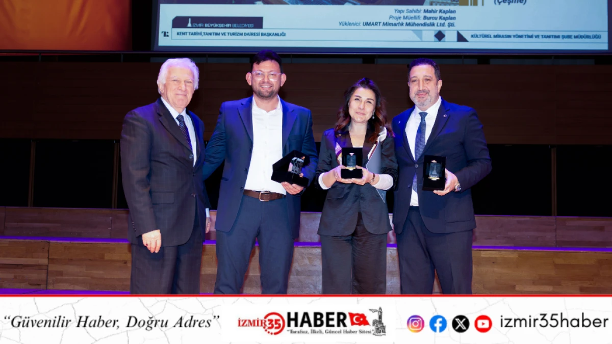 Umart Mimarlık&rsquo;a Tarihe Saygı &Ouml;d&uuml;l&uuml;