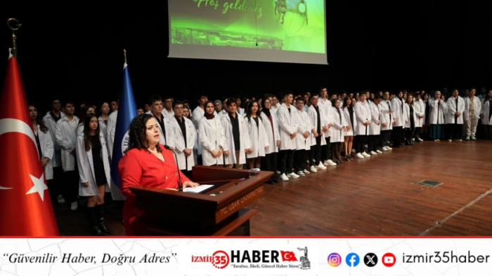 Uşak Üniversitesi’nde Beyaz Önlük Giyme Töreni Heyecanı