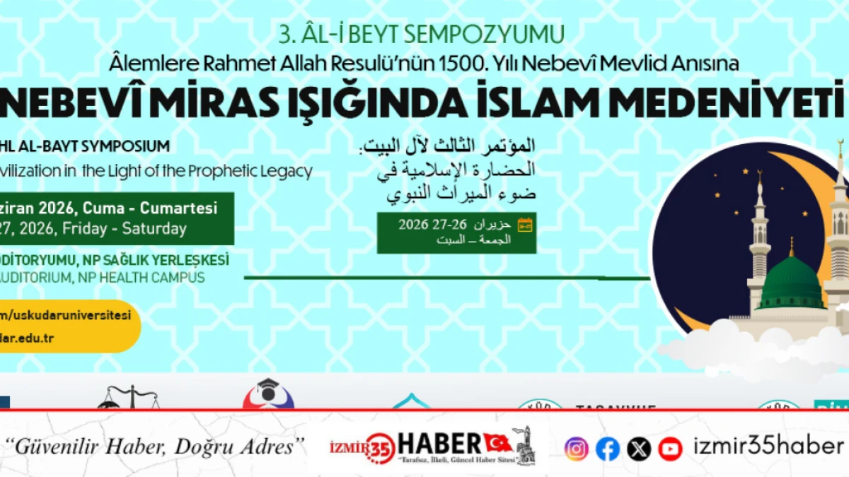 &Uuml;sk&uuml;dar &Uuml;niversitesi 3. Al-İ Beyt Sempozyumu d&uuml;zenleniyor!