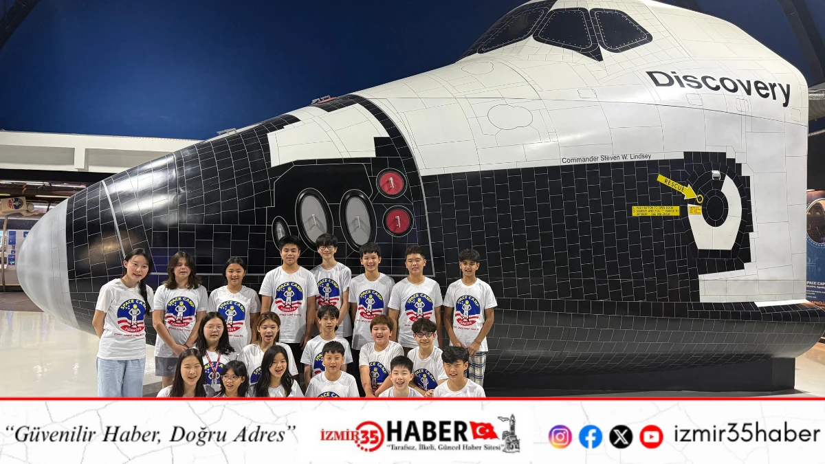 UZAY KAMPI İ&Ccedil;İN HANOİ&rsquo;DEN İZMİR&rsquo;E 8 BİN KİLOMETRE YOL KAT ETTİLER