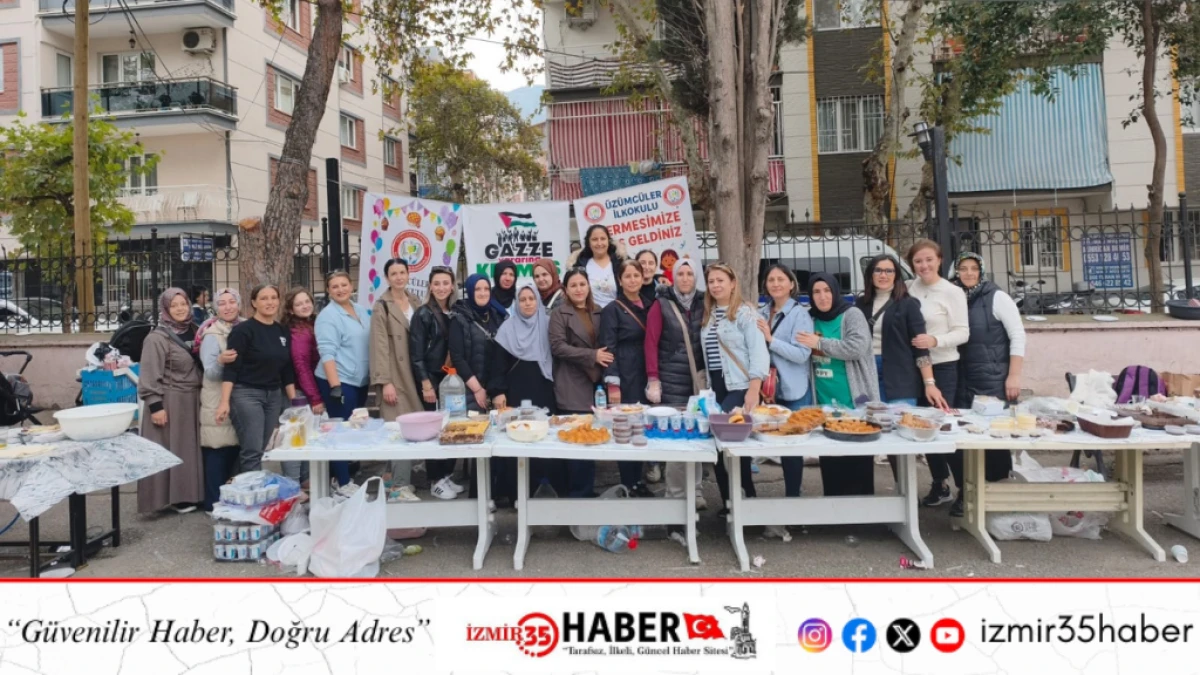 &Uuml;Z&Uuml;MC&Uuml;LER İLKOKULU&rsquo;NDA KERMES ŞENLİĞİ