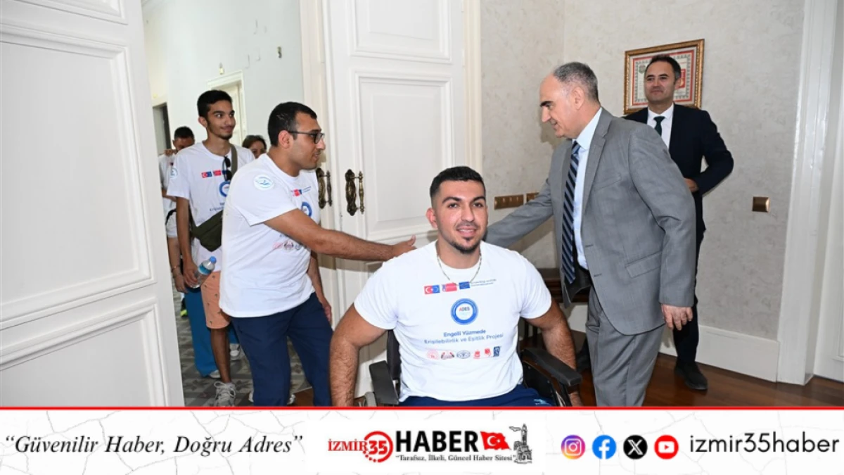 Vali &Ouml;zkan, ADES Projesi Kapsamında Engelli Sporcuları Misafir Etti