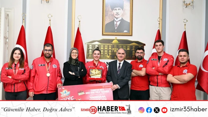 Vali Özkan, TEKNOFEST’te Dereceye Giren MCBÜ Takımlarını Misafir Etti