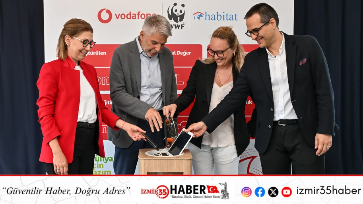 VODAFONE, WWF-T&Uuml;RKİYE VE HABİTAT DERNEĞİ&rsquo;NİN ORTAK PROJESİ 