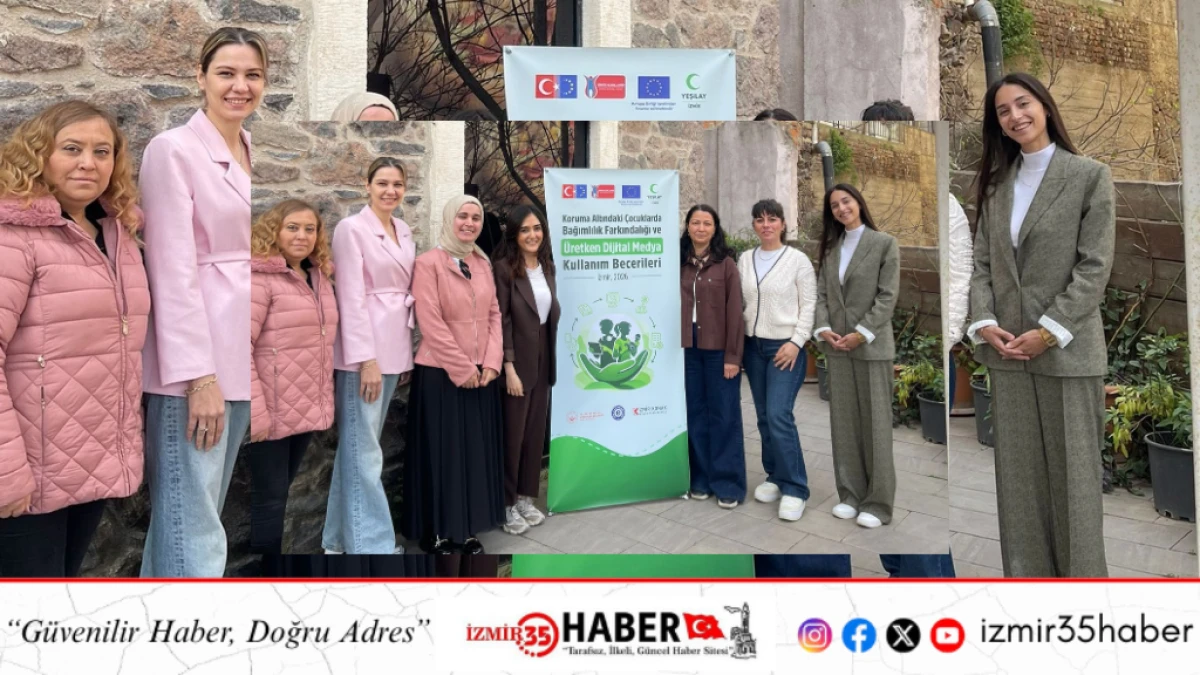 YEŞİLAY İZMİR ŞUBESİ, &Ccedil;OCUKLARA DİJİTAL BAĞIMLILIK VE &Uuml;RETKEN MEDYA EĞİTİMİ BAŞLATTI