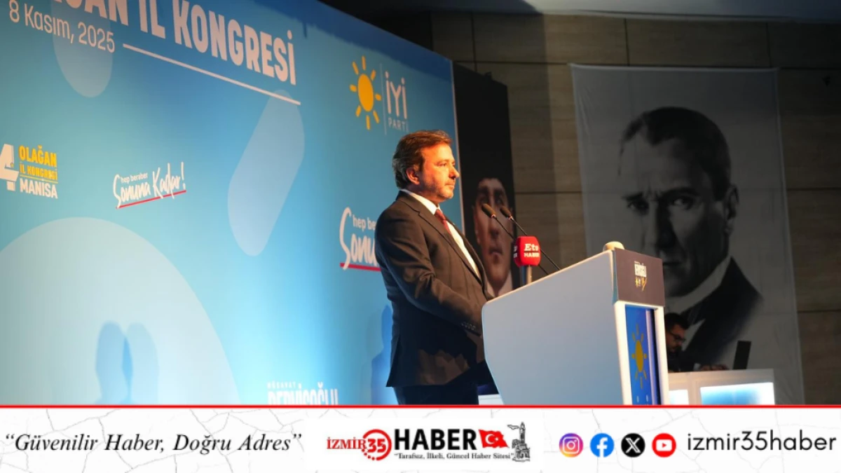 Yİ Parti Manisa 4. Olağan İl Kongresi gerçekleşti.