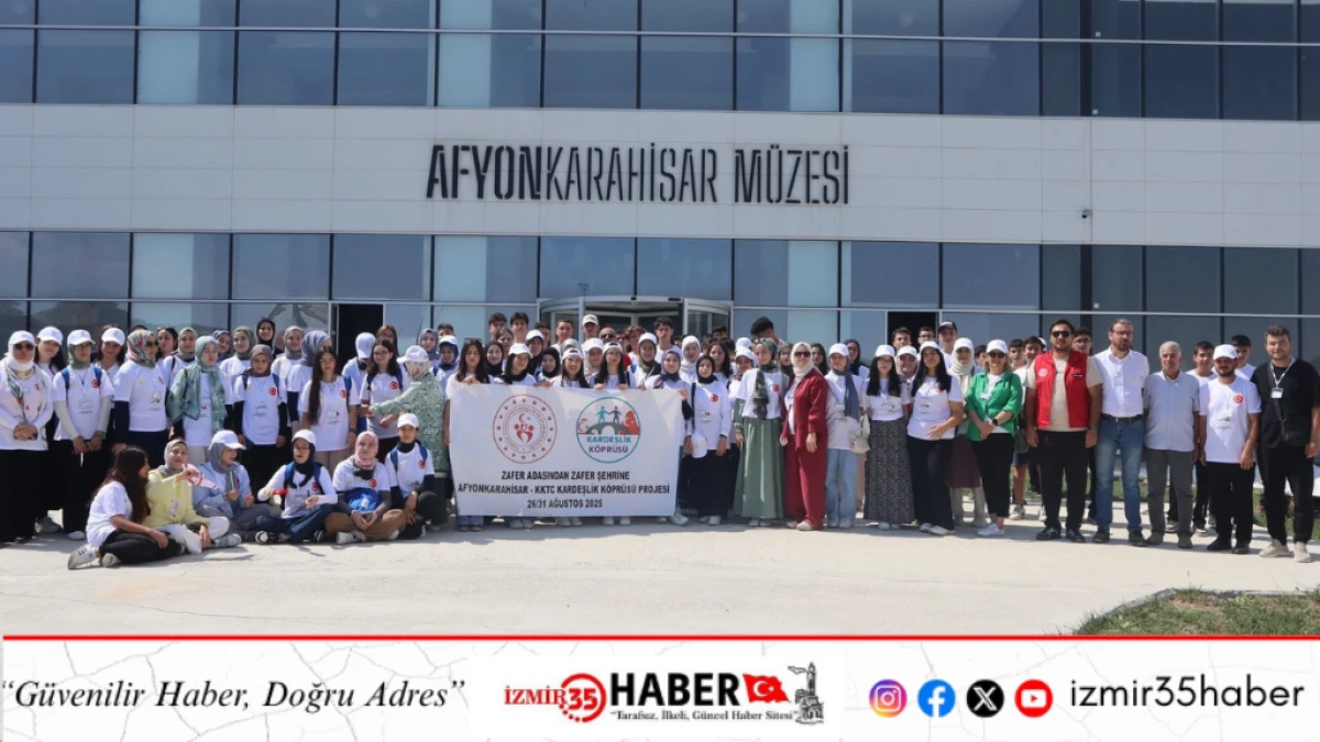 Zafer Adasından Zafer Şehrine Kardeşlik Köprüsü Projesi Kapsamında Gençlerle Buluşma Gerçekleştirildi